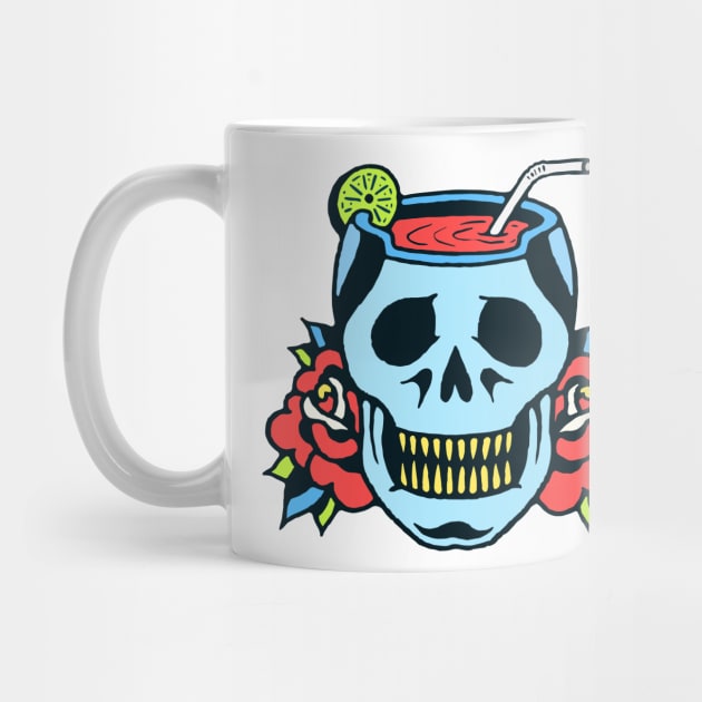 Juice in a Skull Glass by herbivorass